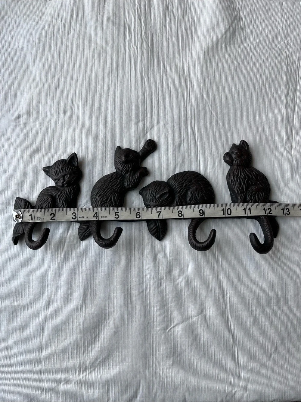 Cats Metal Iron Wall Hooks